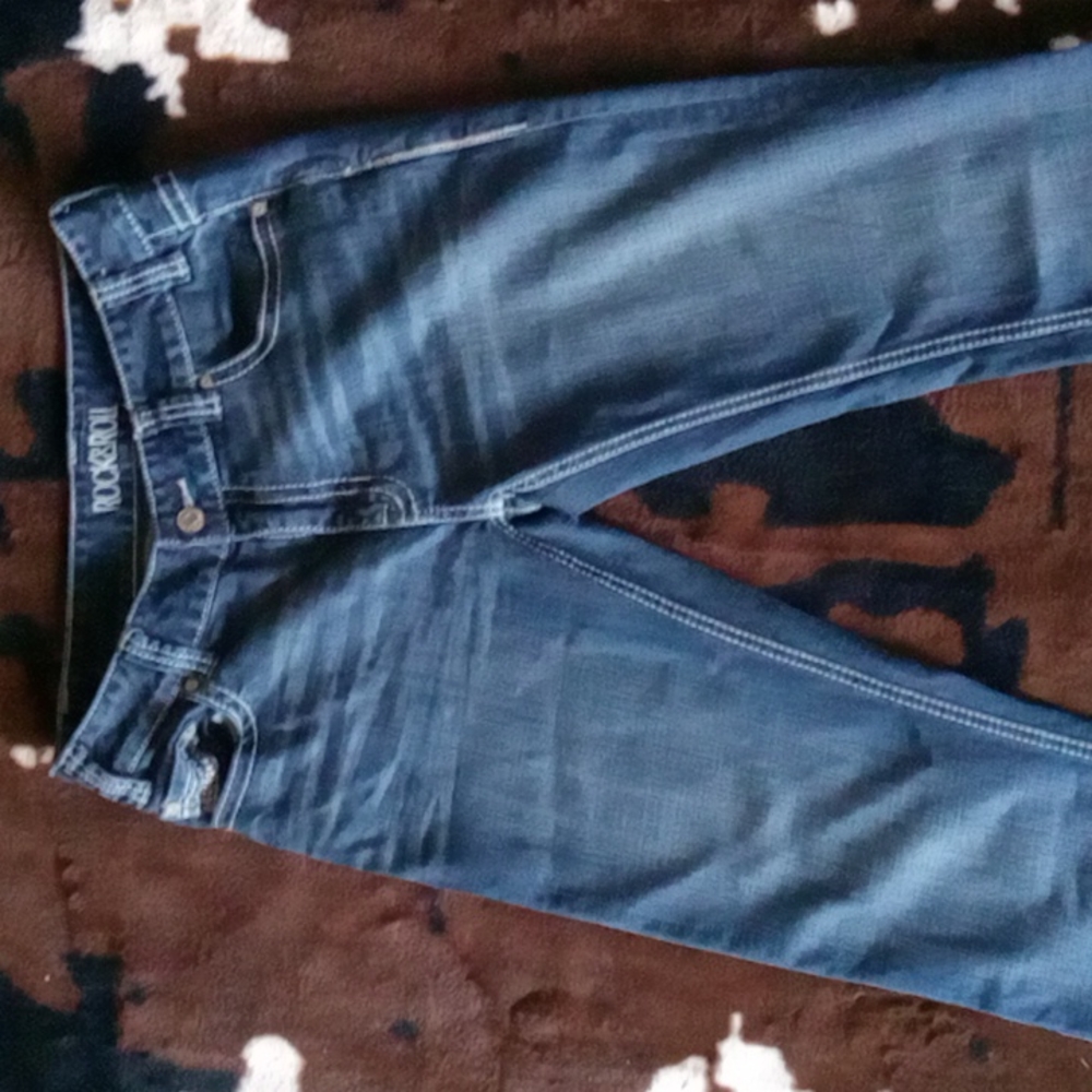Rock & Roll boyfriend jeans